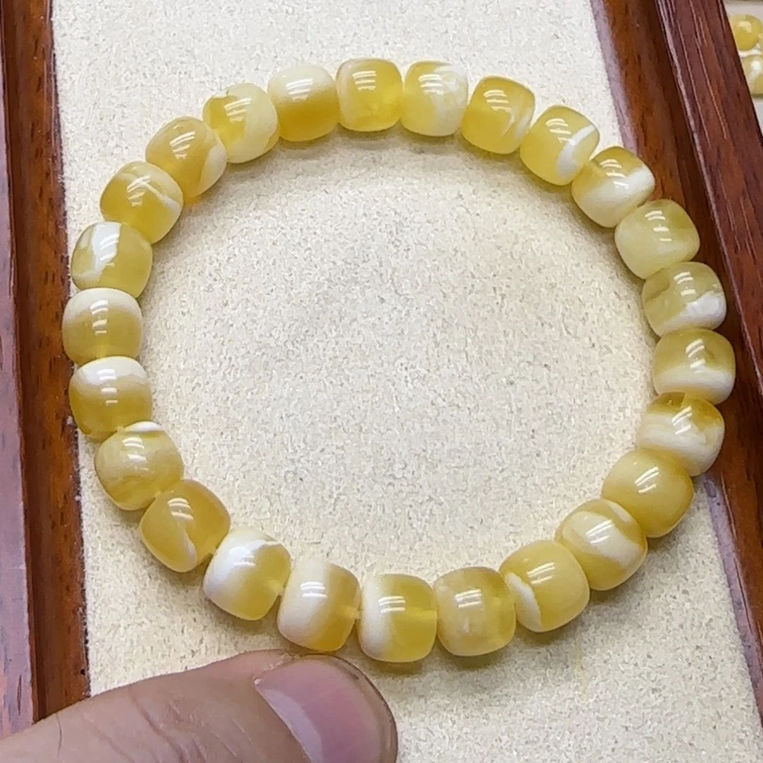 蜜蜡未镶嵌手串蜜蜡手串