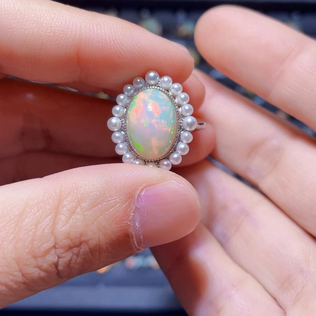 欧泊戒指）银S925镶嵌用****5