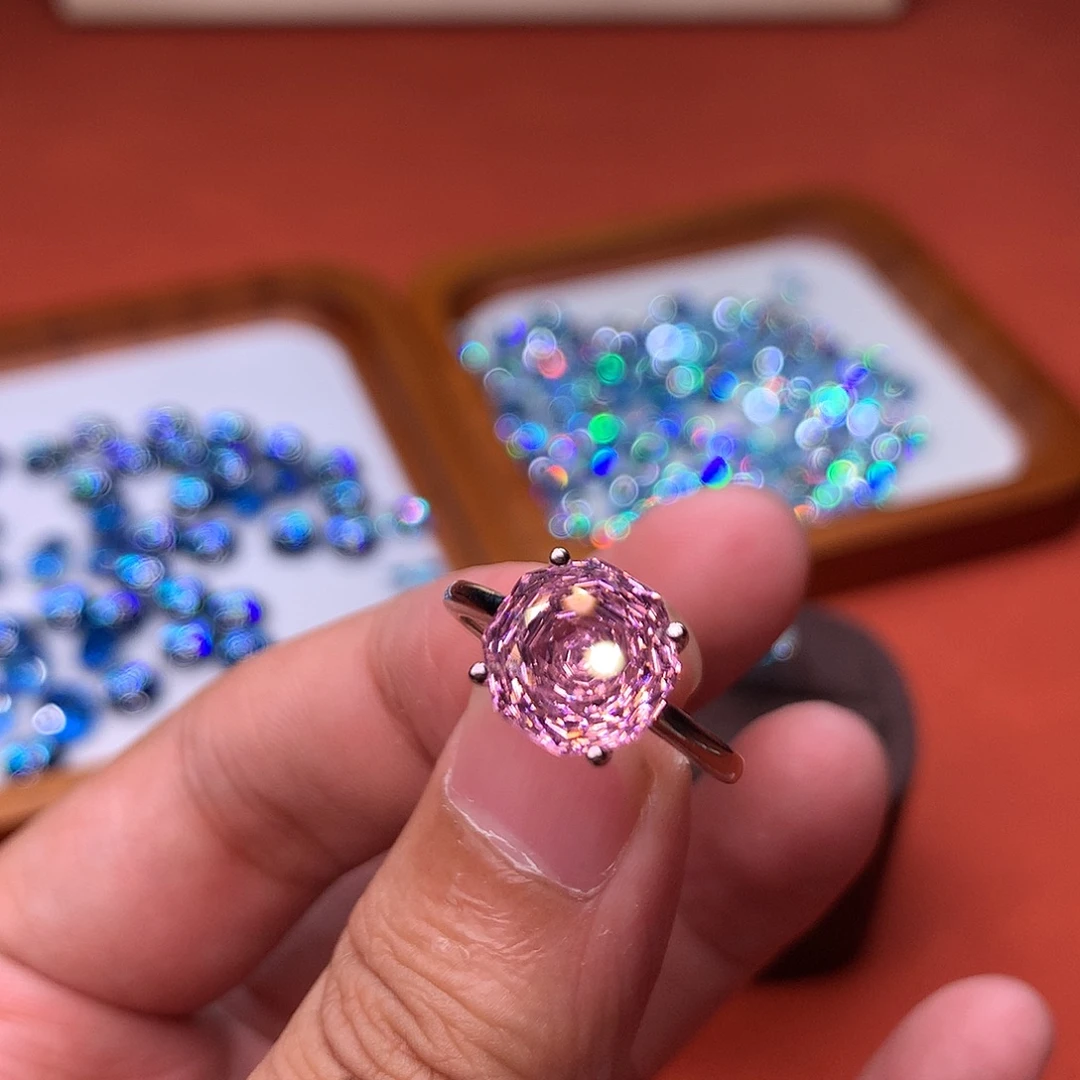 银S925镶嵌托帕石戒指