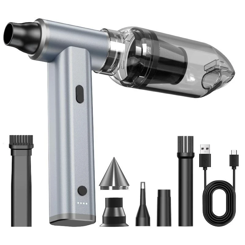 新约13万转涡轮无刷暴力风扇吹吸一体车载户外手持式强力吹风机