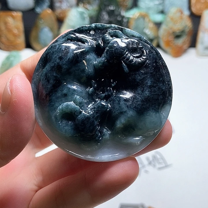 翡翠未镶嵌颈饰翡翠a货
