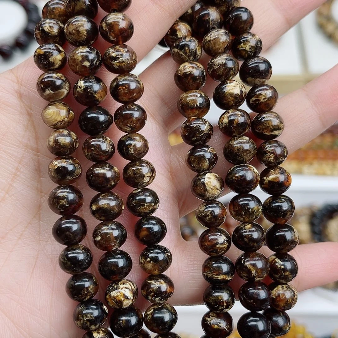 未镶嵌颈饰琥珀奶**莓琥珀8