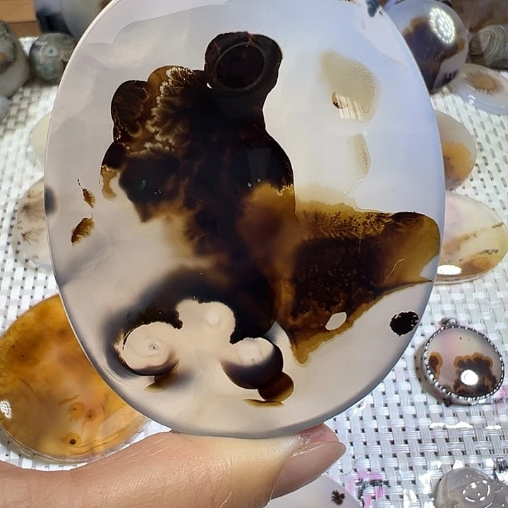 玛瑙/玉髓未镶嵌颈饰