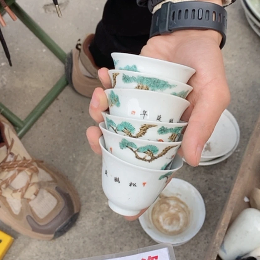 【闪购商品】瓷片牛****夷景德镇现代工艺品