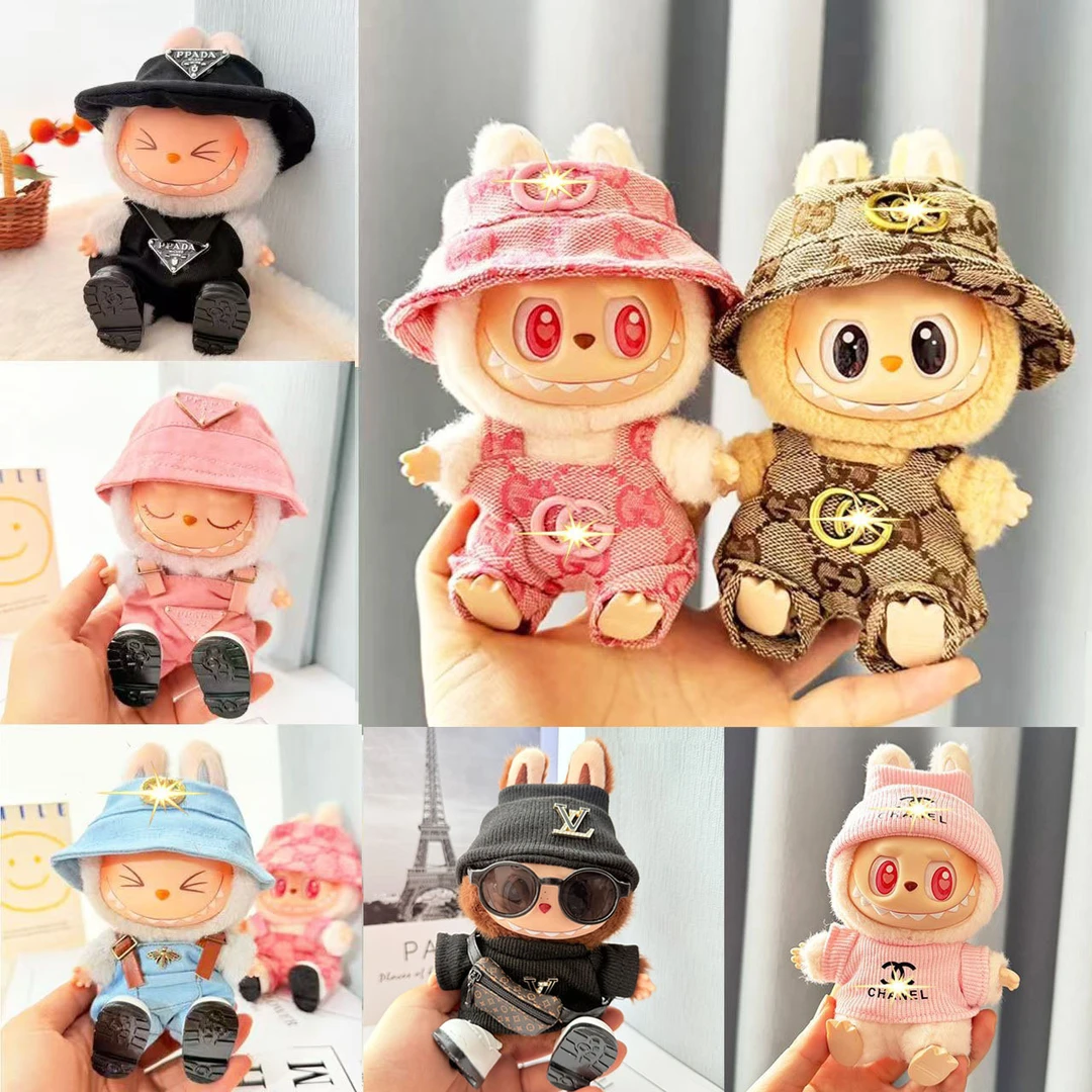 【潮流娃衣合集】一二三代labububu拉拉布布搪胶娃衣服娃衣时尚YZ