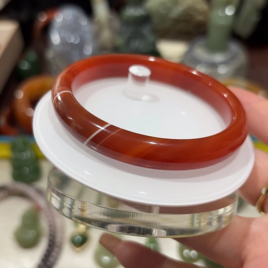 玛瑙/玉髓未镶嵌手镯58.2