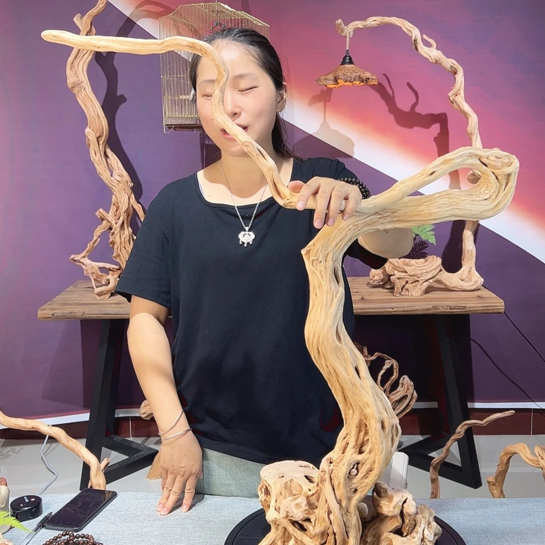 小****天然杜鹃根根艺摆件