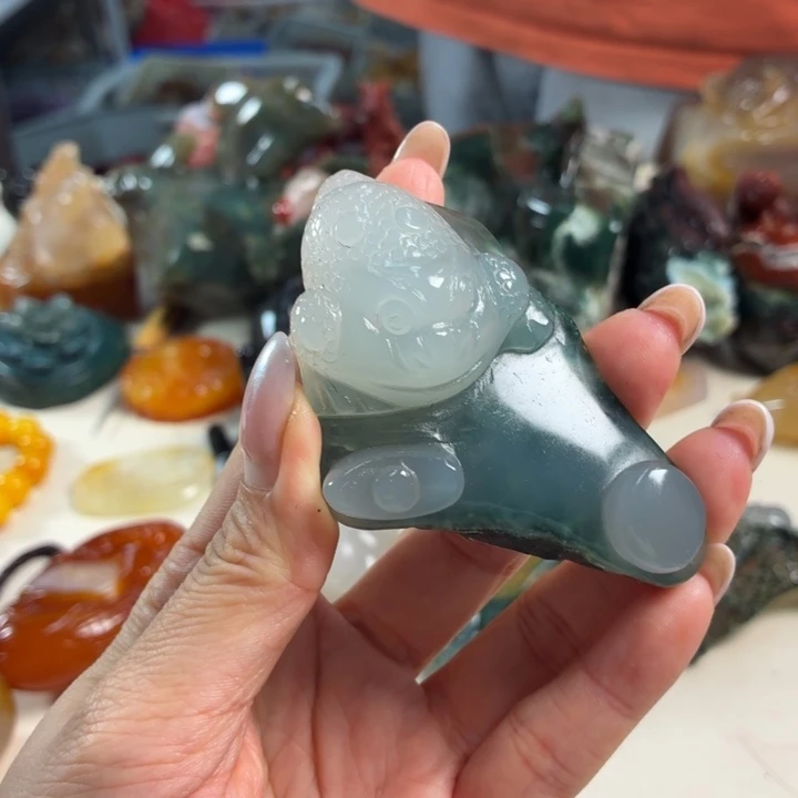 未镶嵌吊坠(不含链)玛瑙/玉髓