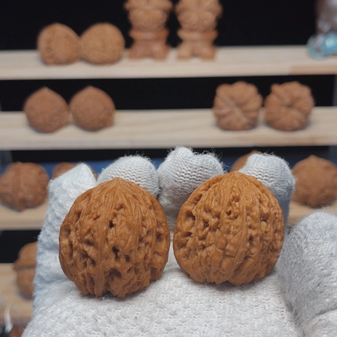 1***7核桃手串/手链36凹底天残老树南疆