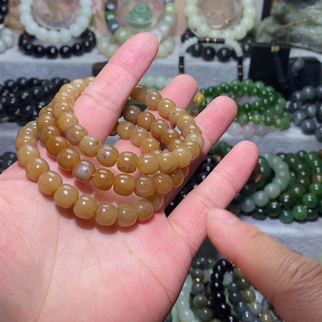 和田玉未镶嵌手链和田玉多样性发货拍一发一