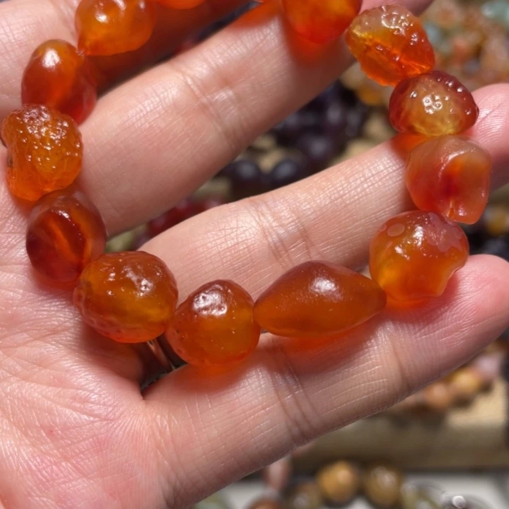 玛瑙/玉髓合金手链