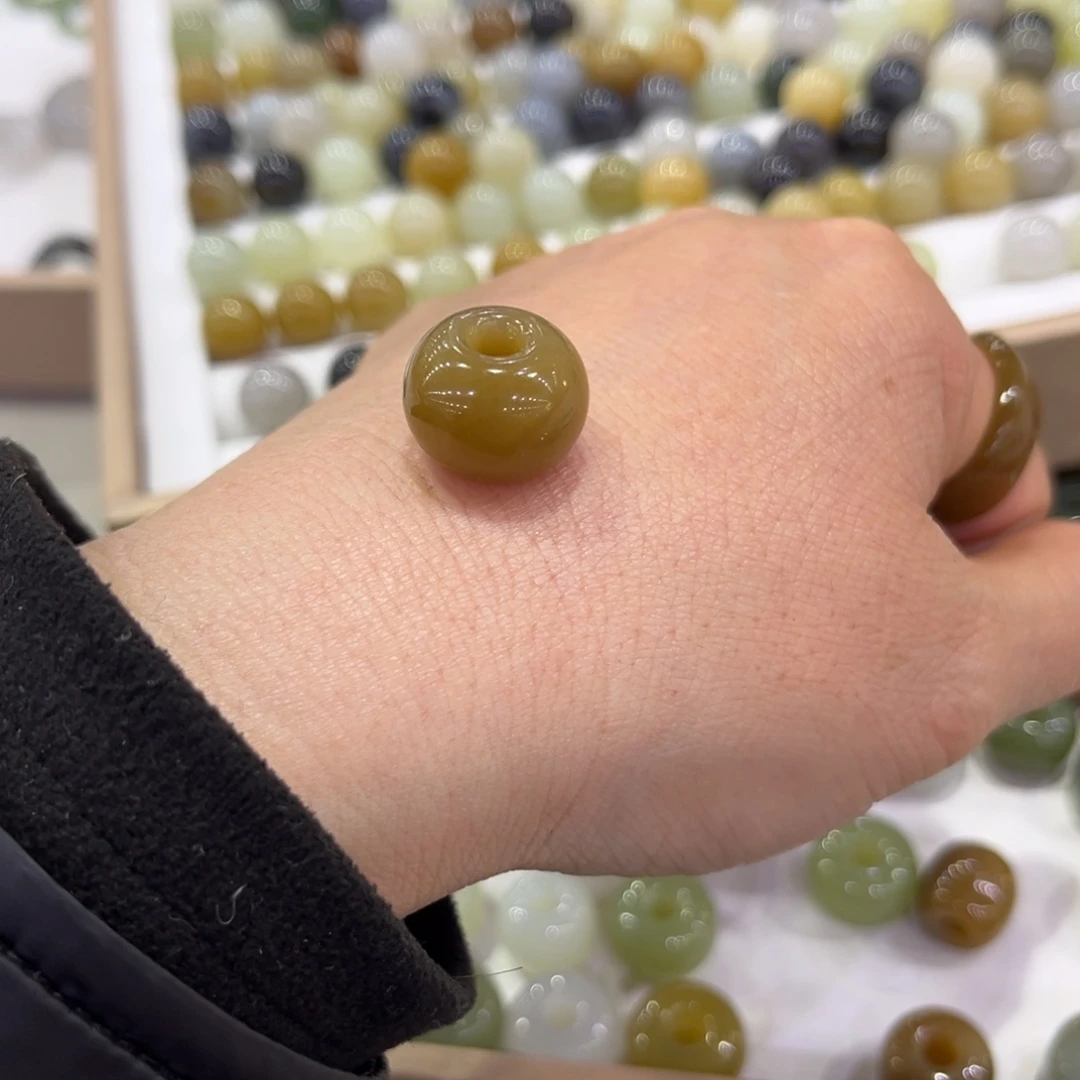 和田玉戒指未镶嵌星*