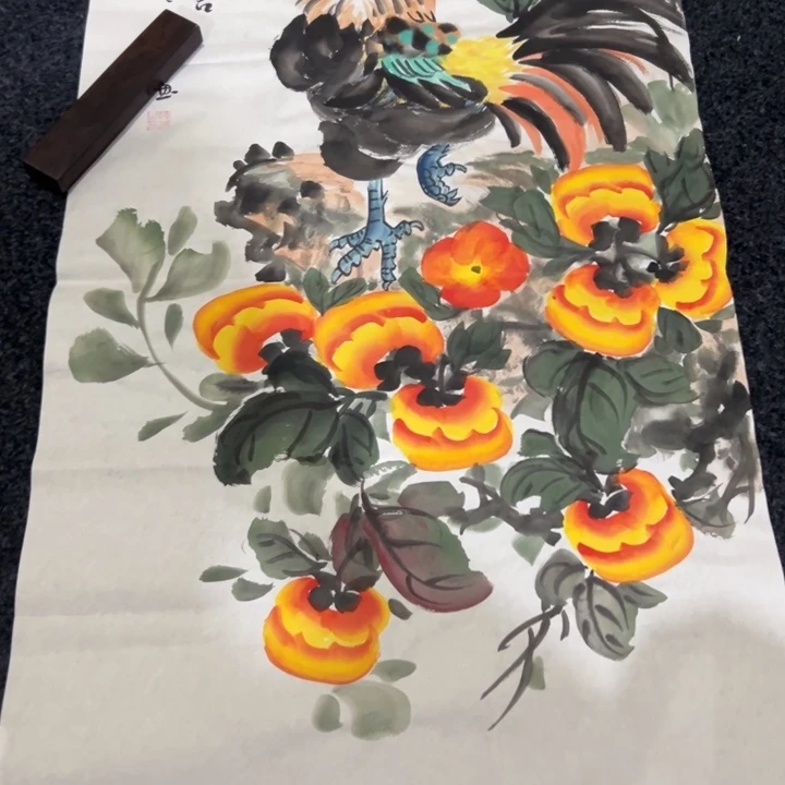 尚谷里年画画画作品
