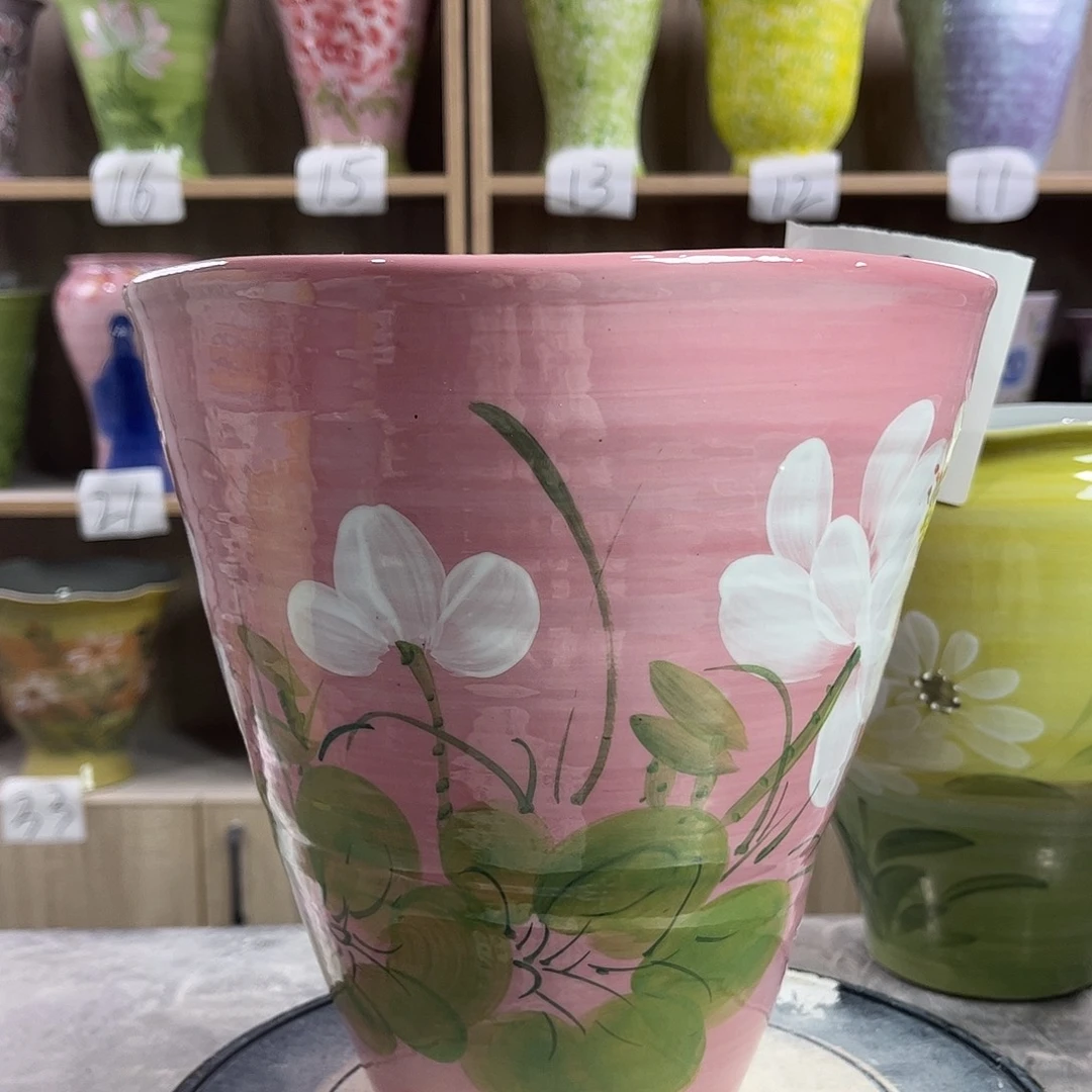 景德镇陶瓷花盆花盆