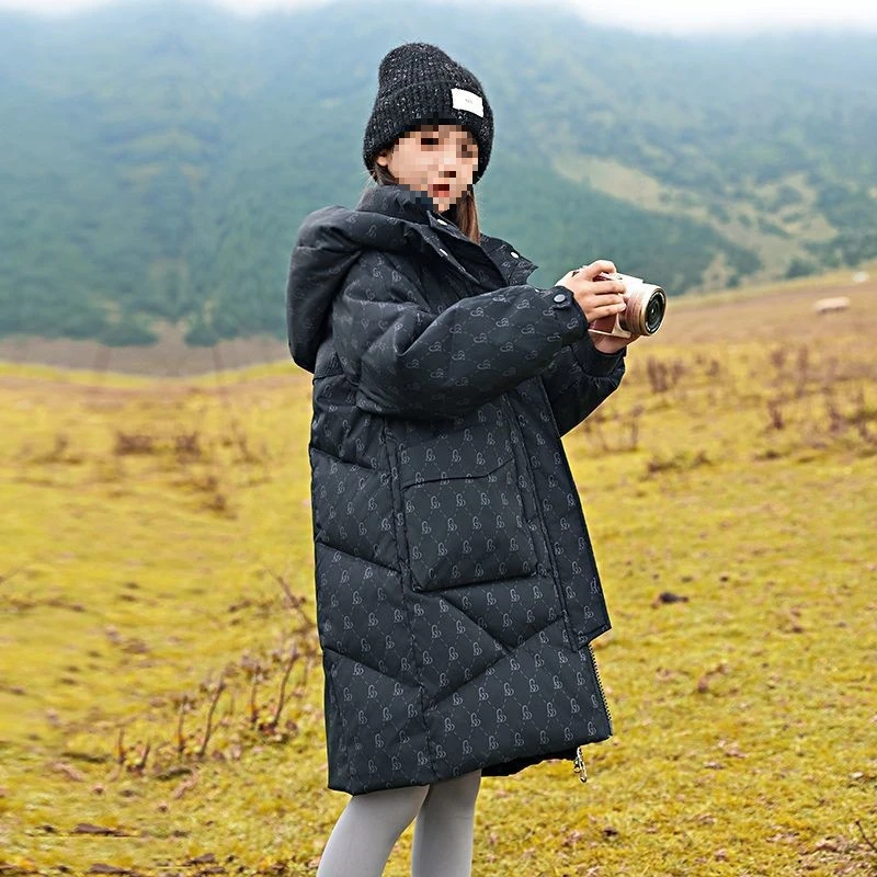 巴拉巴拉男孩女孩2025新款女童羽绒服中长款冬季儿童羽绒服加适用