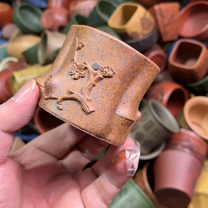 紫砂茶杯全手工紫砂主人杯