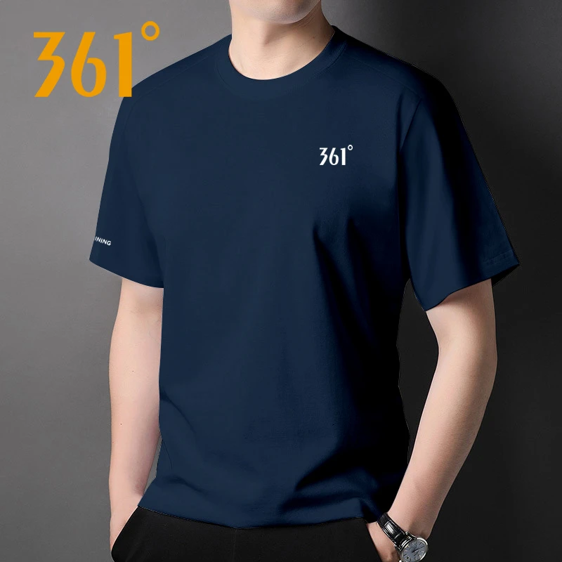 361短袖男夏季新款宽松休闲半袖男款速干T恤男圆领运动男装上衣男