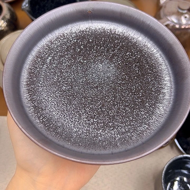 茶盏在栖落直播间选的好好看哦 微瑕