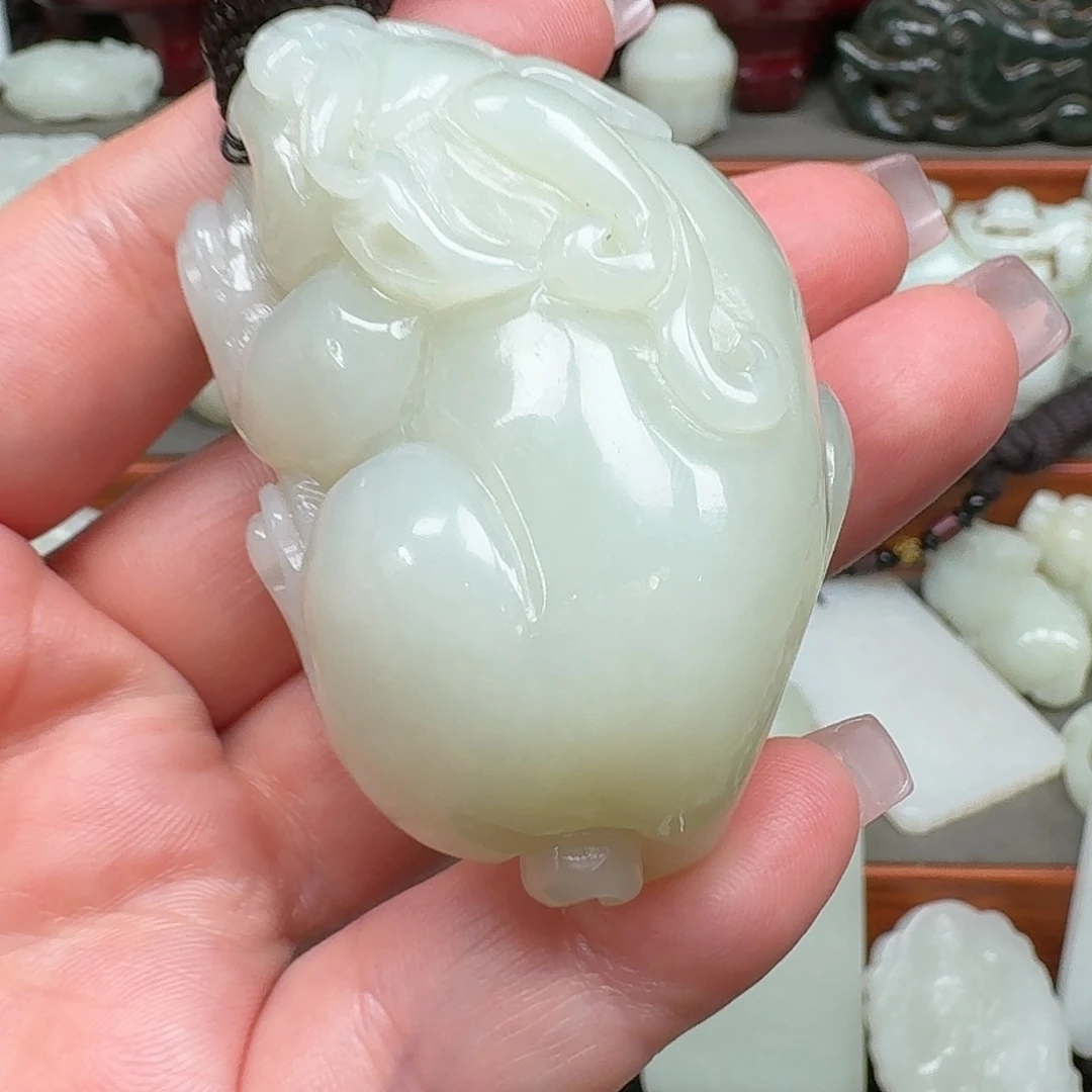 有***好和田玉未镶嵌摆件