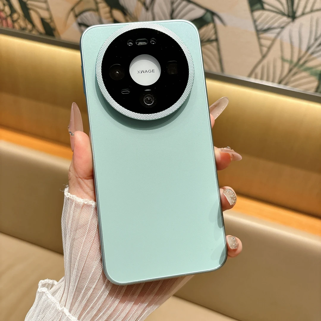 适用华为mate80/80pro手机壳新款80promax磨砂玻璃保护套镜头全包