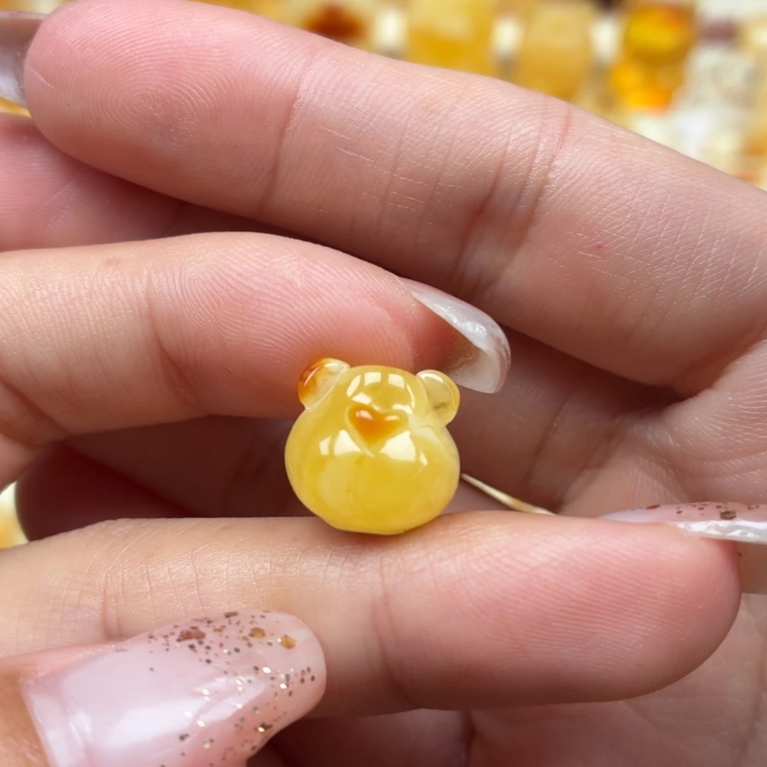 琥珀未镶嵌裸石蜜蜡