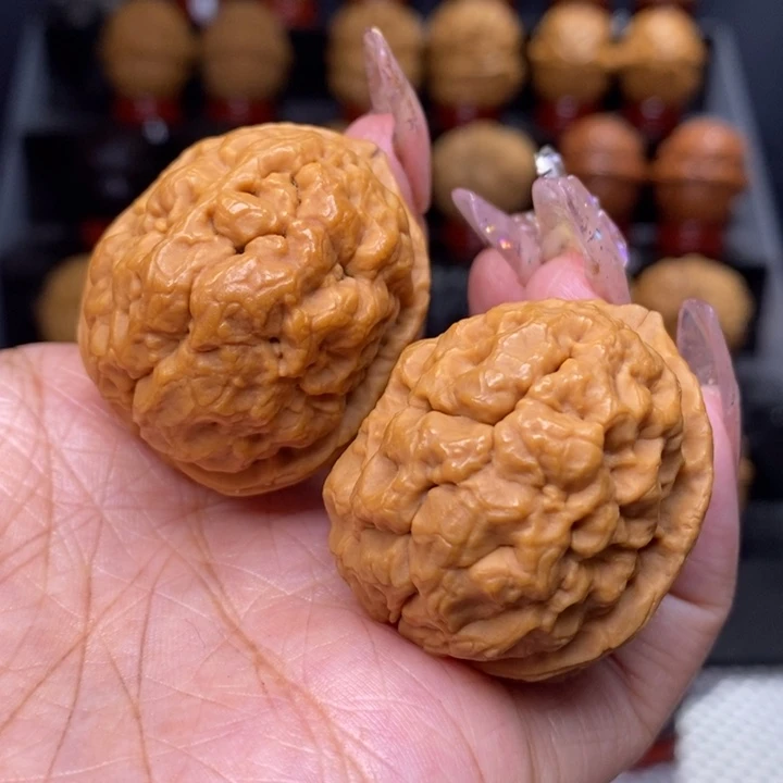 文玩核桃把件凤眼疙瘩包58号