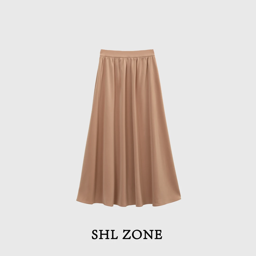 【清清】舒胡蕾 温柔佳人 半身长裙