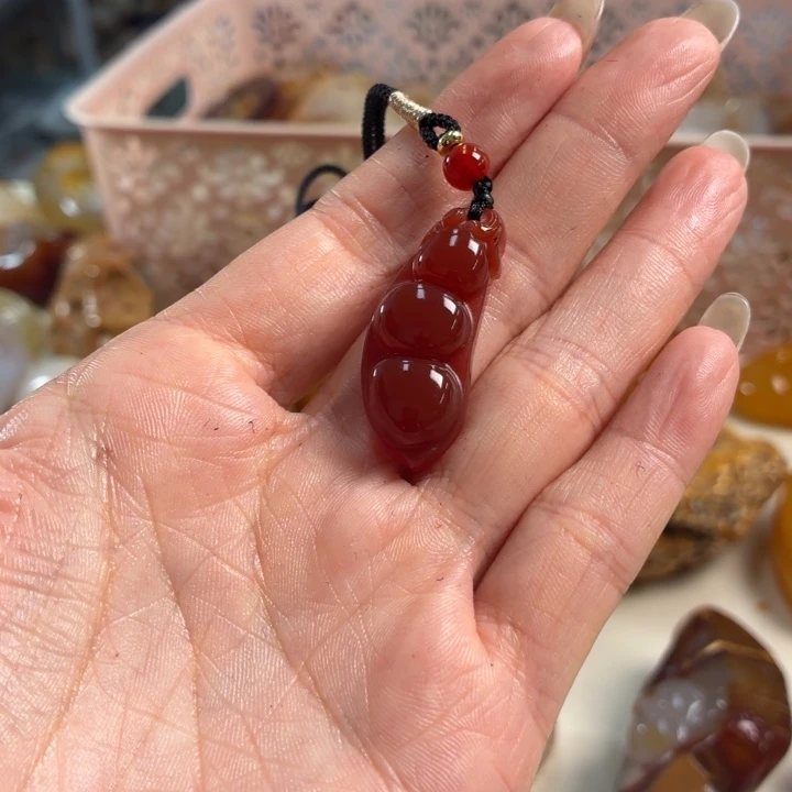 玛瑙/玉髓吊坠(不含链)未镶嵌