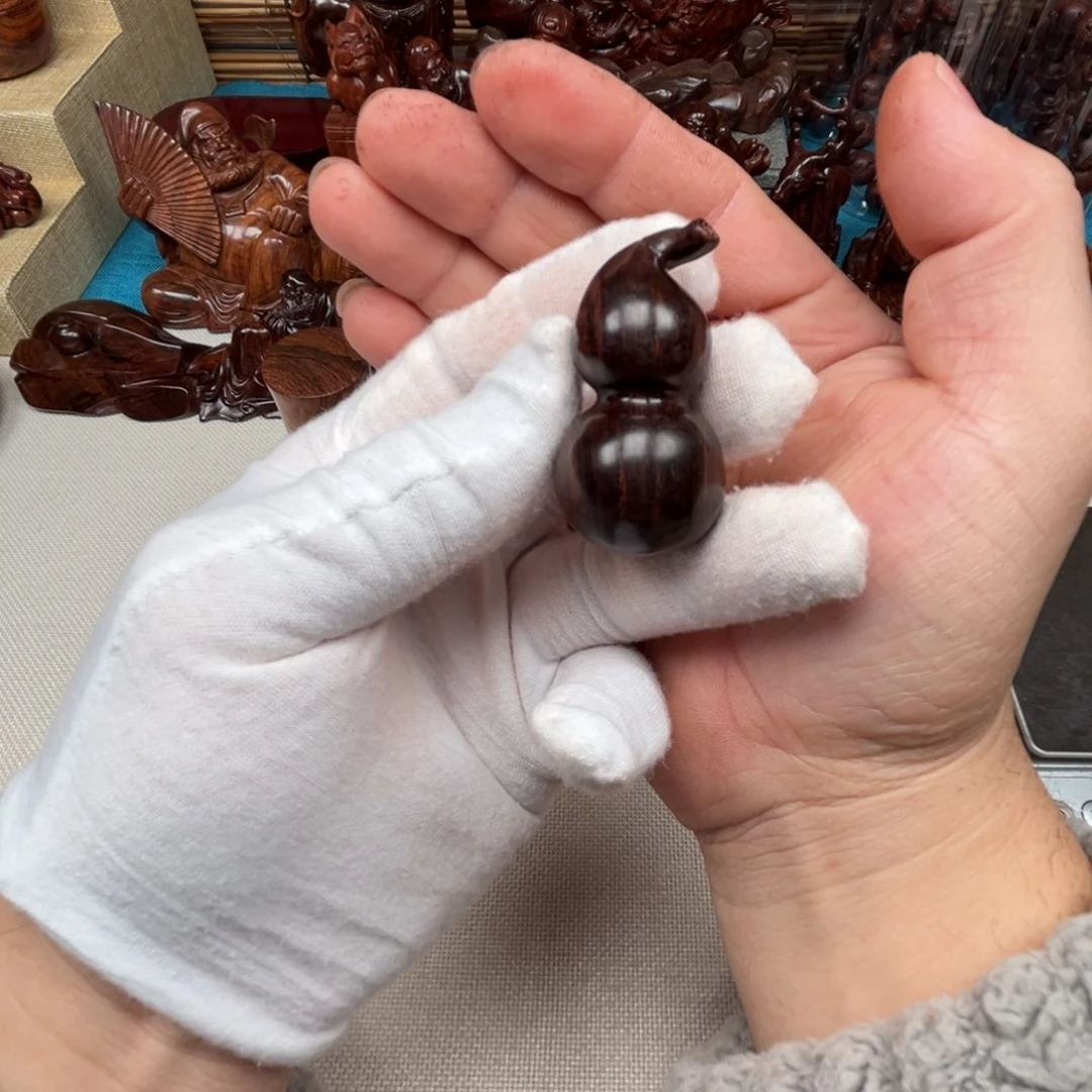 黄花梨/降香黄檀把件葫芦….