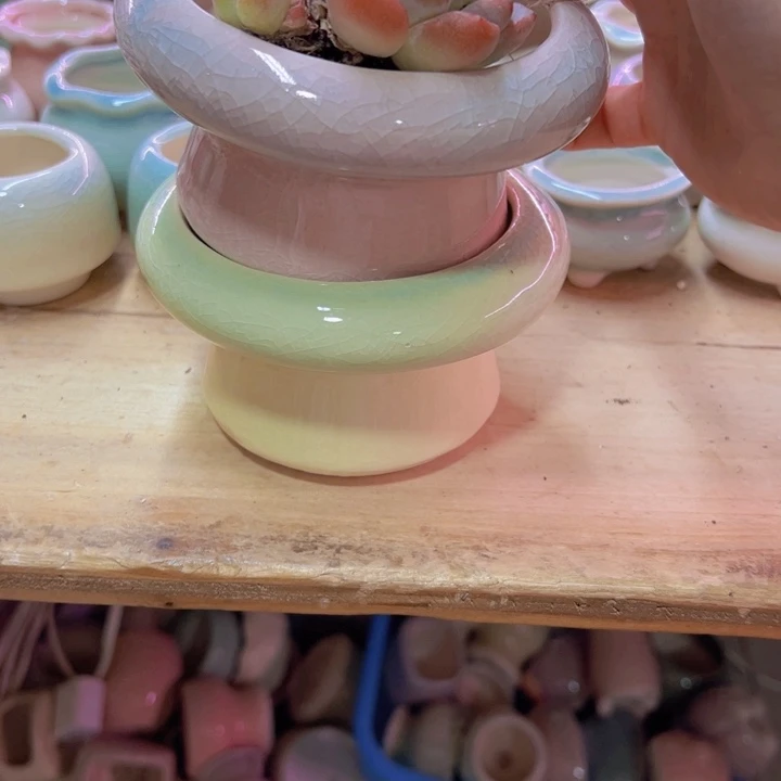 陶瓷花盆当场凑满12包邮
