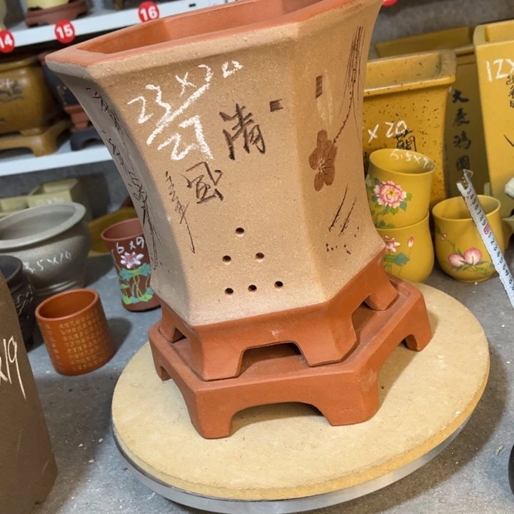 花盆紫砂紫砂花盆