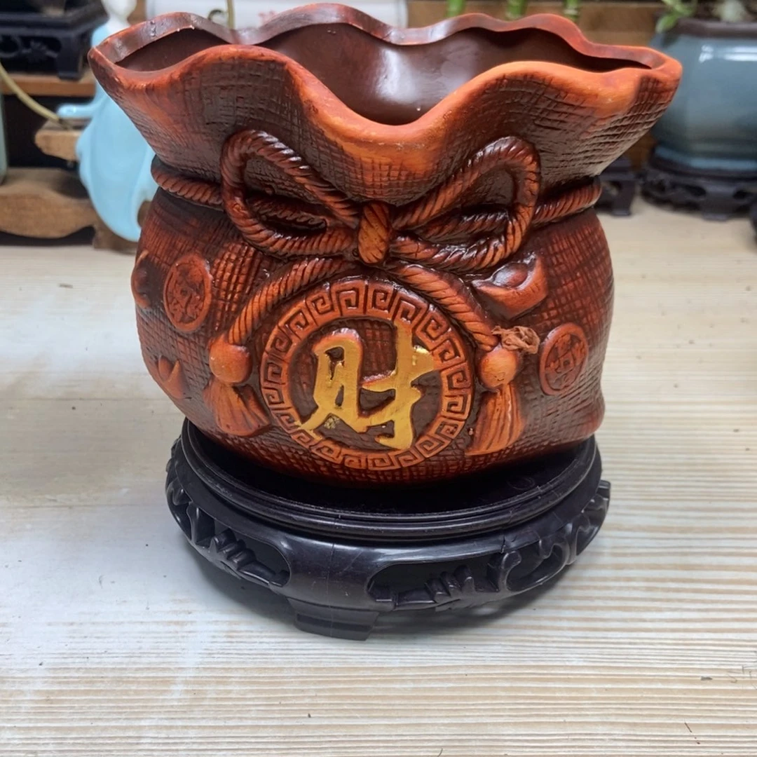 瓷片陶瓷花盆陶瓷艺术