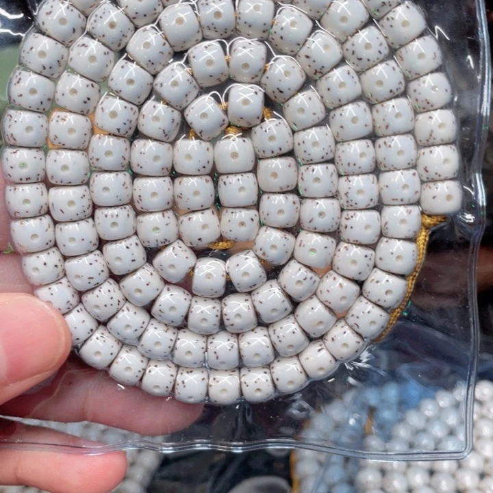 安***星月菩提吊坠8*7mm直切长串