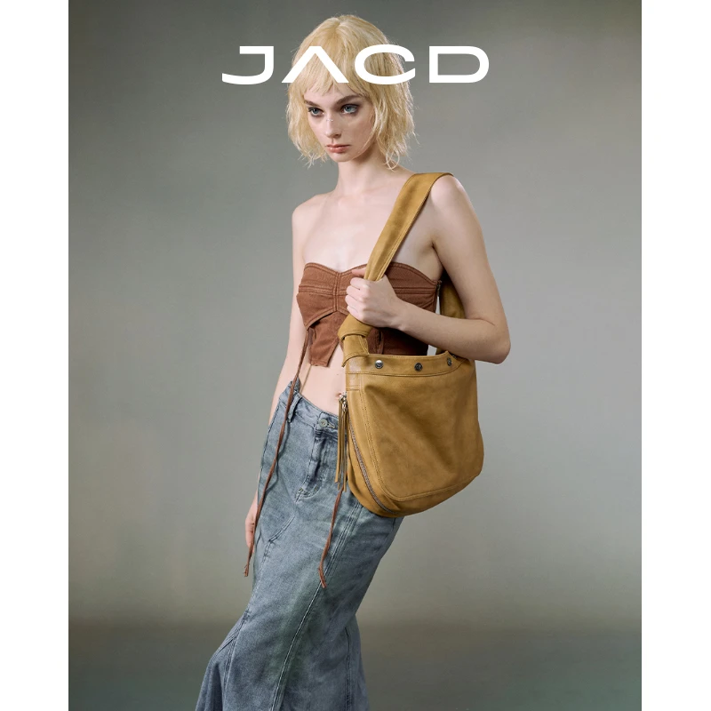 JACD大容量托特包包女2025年新款小众上班通勤包水桶包单肩腋下包