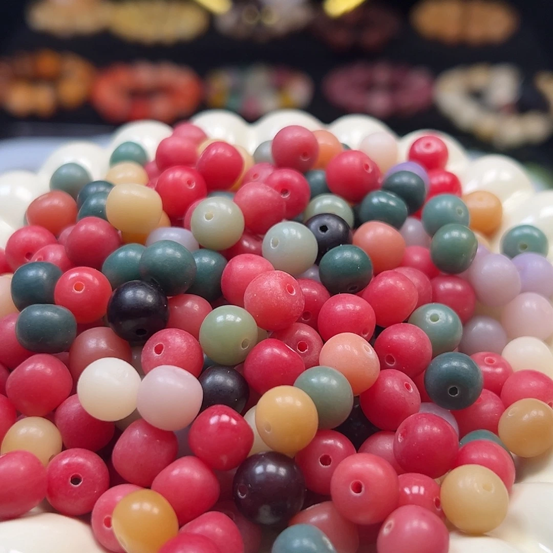 手串菩提根/象牙果卡10樱桃酪苹果混150颗