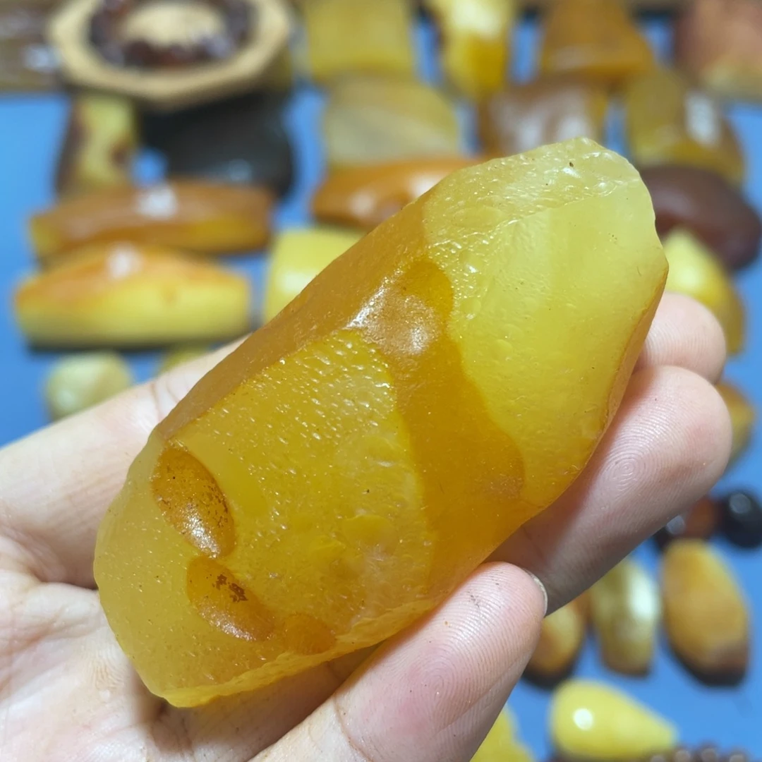 定制蜜蜡未镶嵌金刚杵