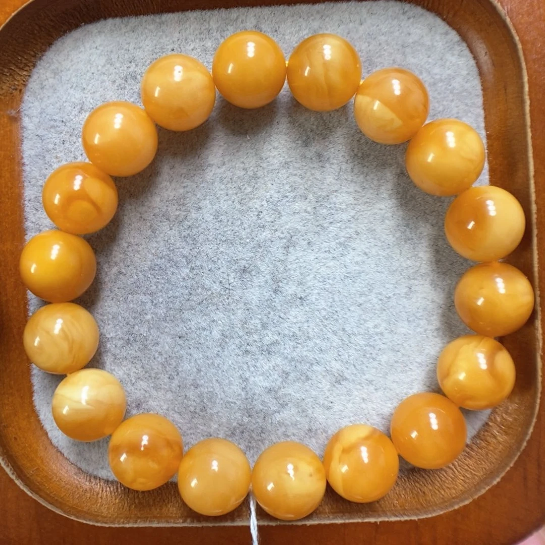 蜜蜡手串未镶嵌蜜蜡手串