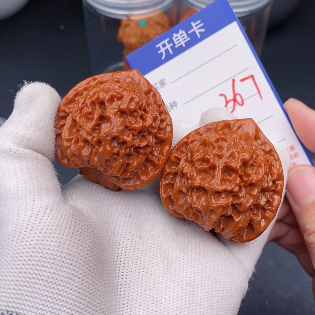 文玩核桃把件44官帽367