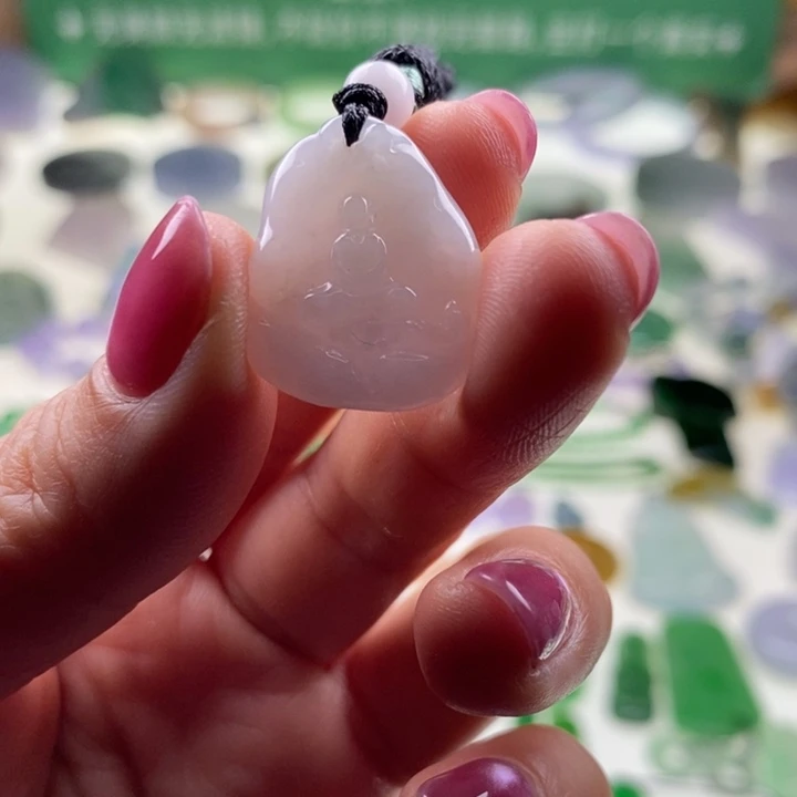 翡翠未镶嵌挂件天然翡翠