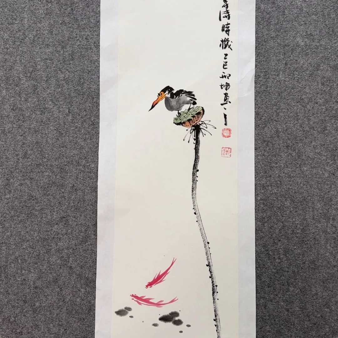 国画zz邢坤老师手绘作品