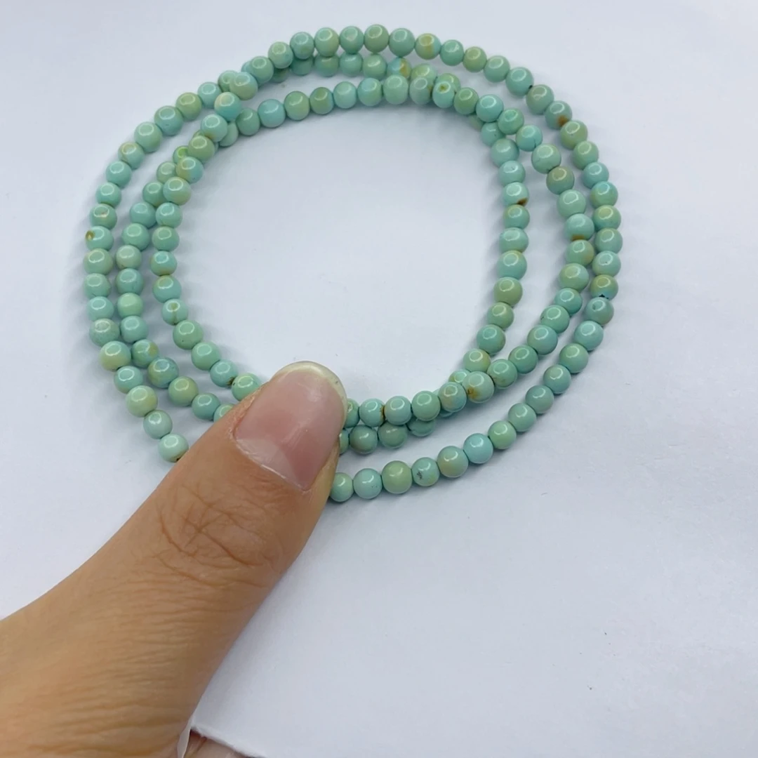 绿松石未镶嵌颈饰