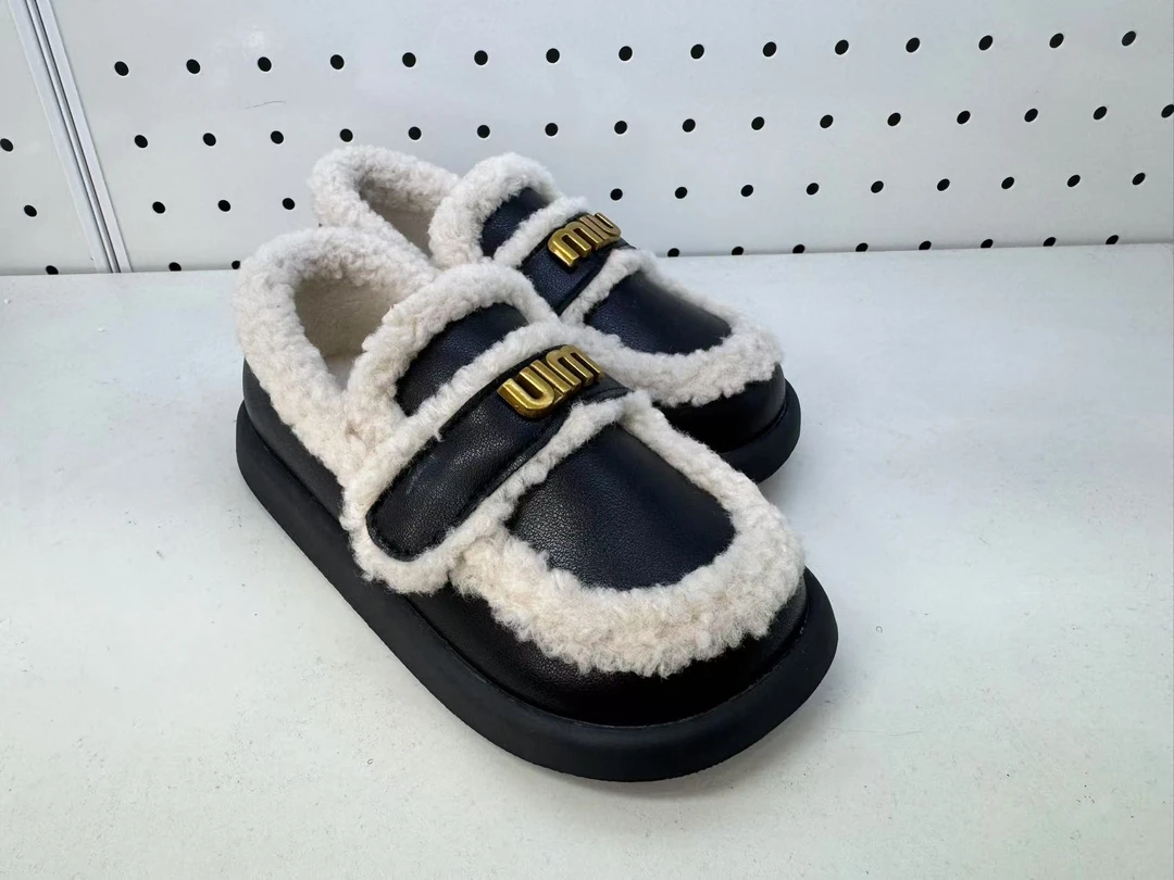 LITTLEAMY小艾咪儿童女童秋冬新保暖休闲舒适毛毛鞋