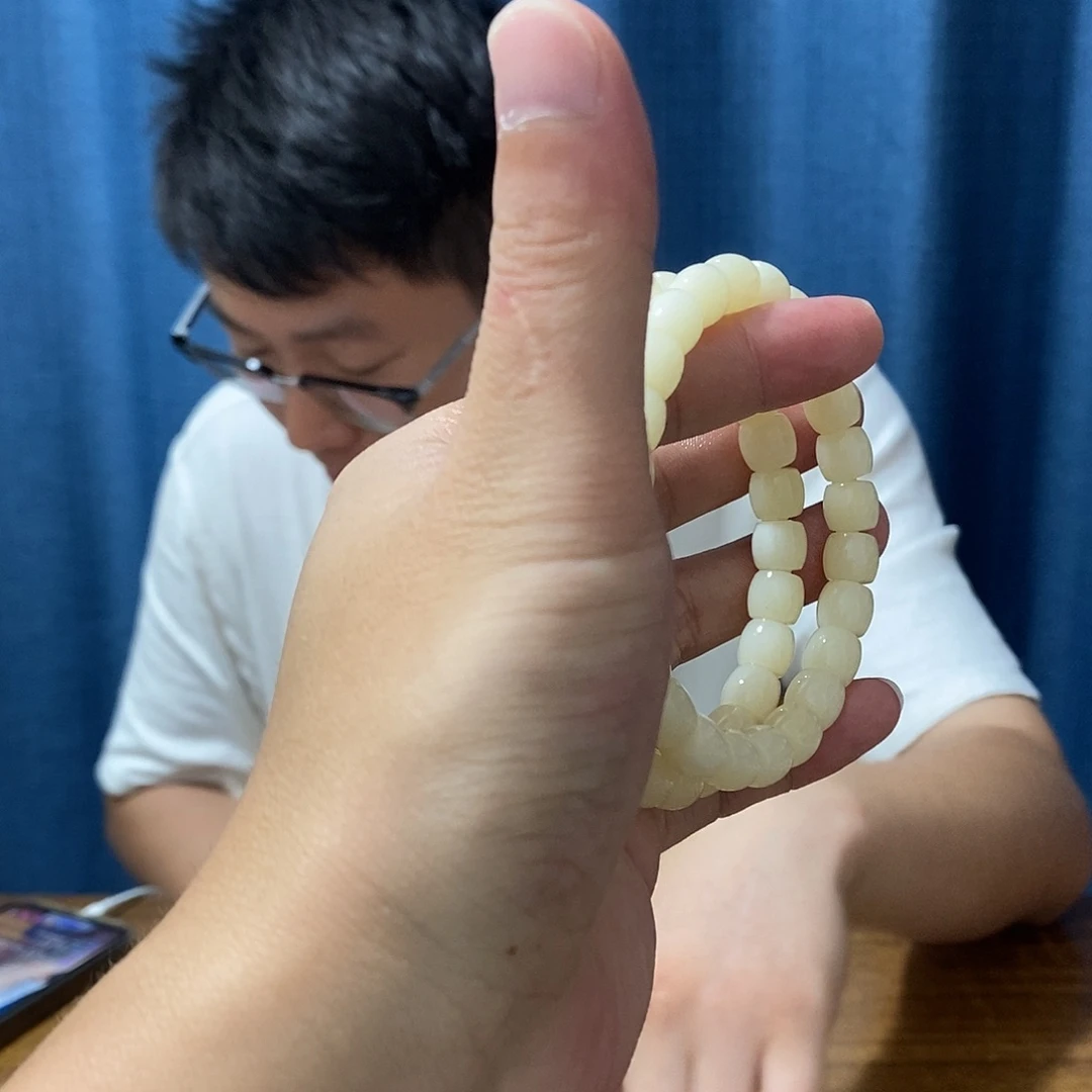 沧*【青花单圆9直切】工艺品