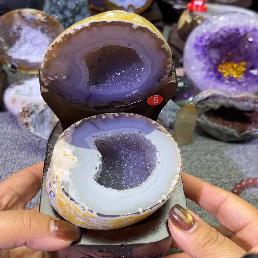 未镶嵌紫晶摆件水晶