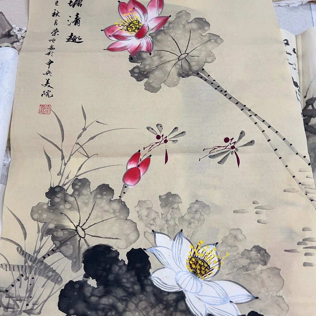 国画纯手绘国画作品欣赏