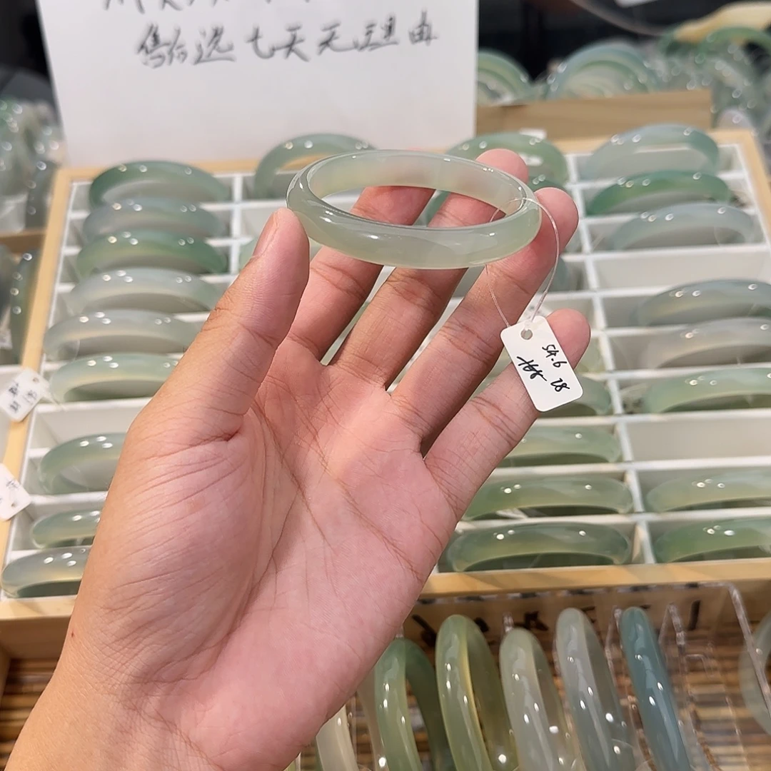 手镯玛瑙/玉髓未镶嵌圈口54.6