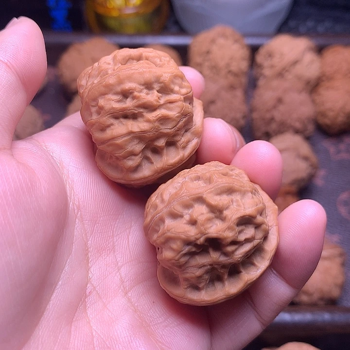 文玩核桃吊坠门头沟元宝38尺