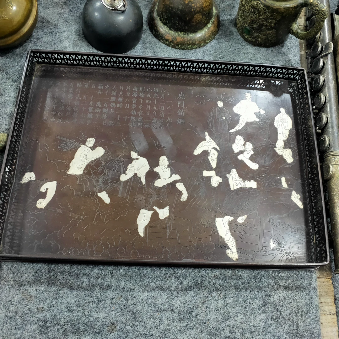 茶盘。完整声音雄厚悠长