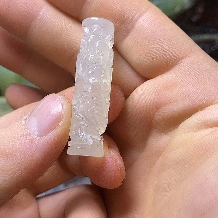 岫玉未镶嵌岫玉颈饰