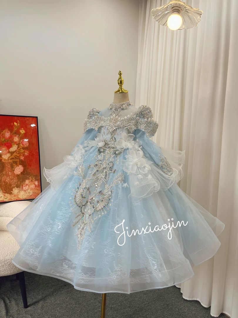 【蓝金秀场】高端定制生日 走秀 钢琴礼服